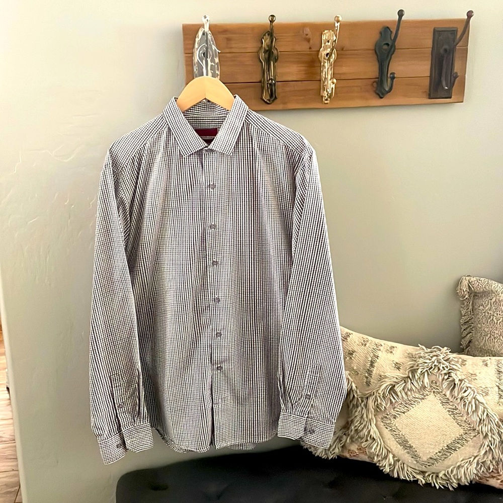 Men’s Alfani Athletic Fit Dress Shirt